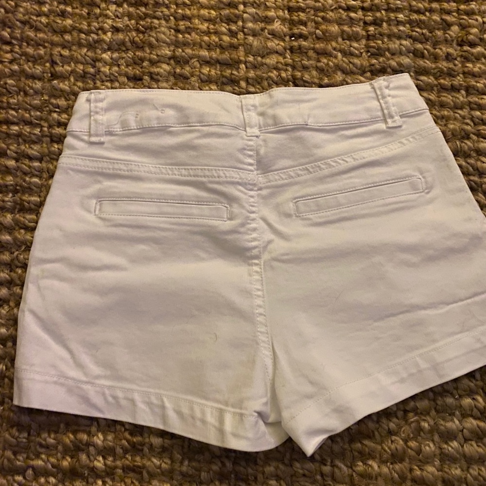 White Shorts